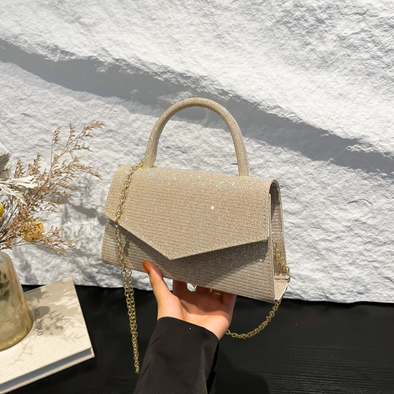 Elegante Abend Schulter Party Tasche mit abnehmbarer Kette