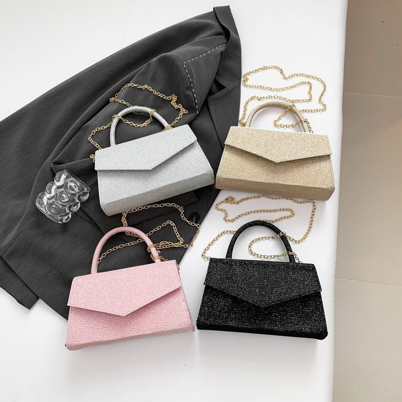 Elegante Abend Schulter Party Tasche mit abnehmbarer Kette