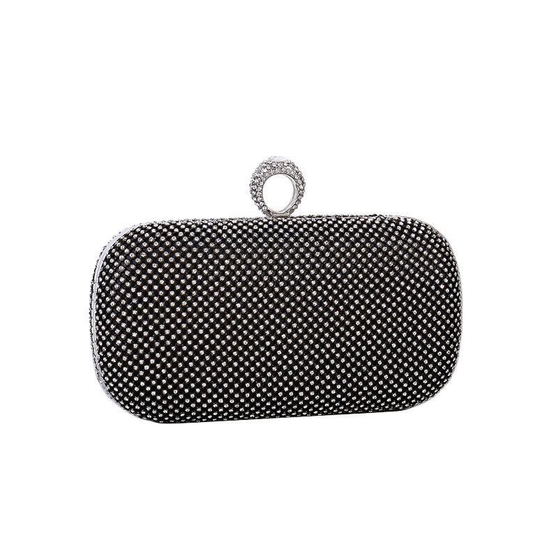 Luxuriöse Diamant Ringe Kupplung Abendtasche