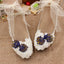 Ribbon Flower Lace Kleine Blume Spitze Elegante Hochzeitsschuhe