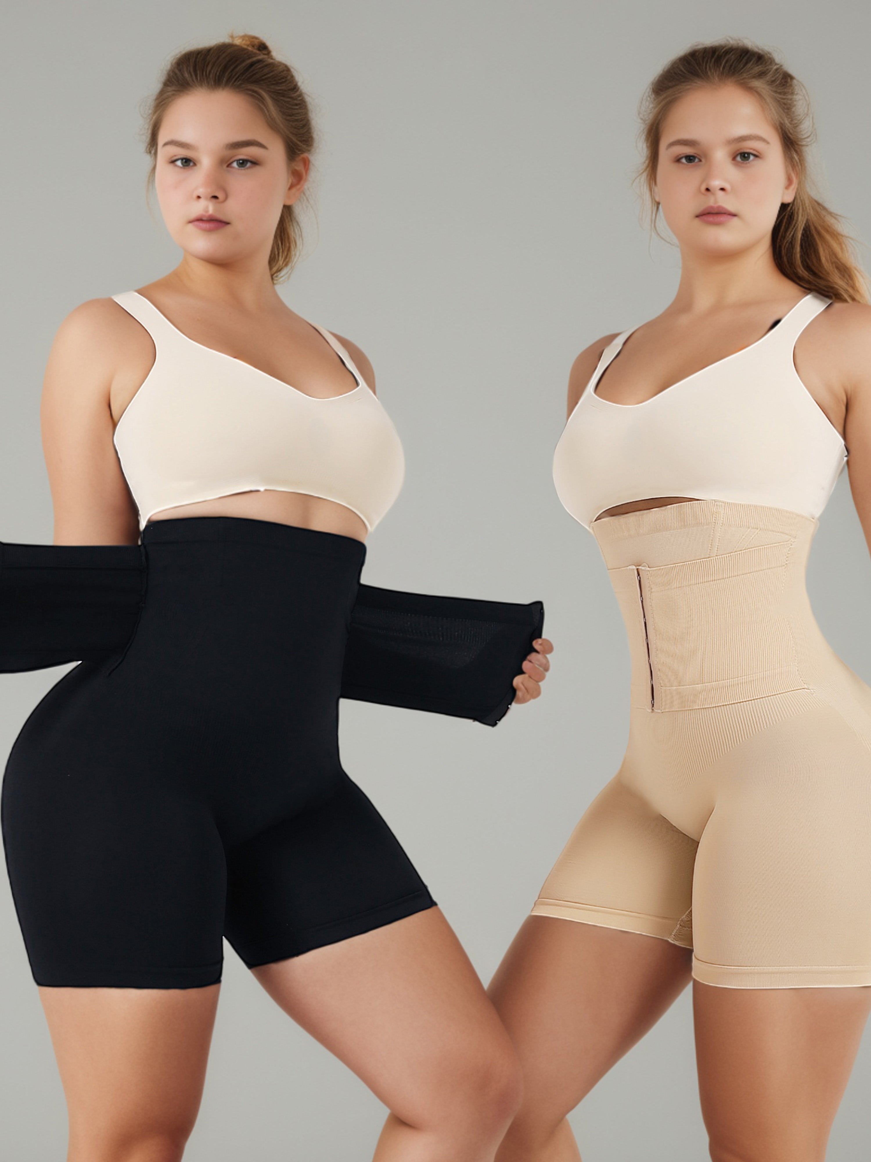 Feminine Sexy Chinlon Shaper Briefs/Taille Cincher Shapewear