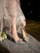 Elegante High Heels mit Diamanten Hochzeitsschuhe
