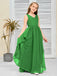 Fantastisches Chiffon Junior-Brautjungfernkleid