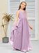 Fantastisches Chiffon Junior-Brautjungfernkleid