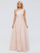 Arabella Ein-Schulter-Band Chiffon Brautjungfernkleider