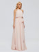 Jade A-Linie Hängehals Chiffon Brautjungfernkleider