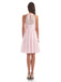 Tegan A-Linie Mini Nackenträger Chiffon Kurze Brautjungfernkleider