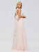 Ximena A-Linie Träger Band Chiffon Brautjungfernkleider