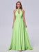 Nicole Sweep Zug Chiffon Brautjungfernkleider